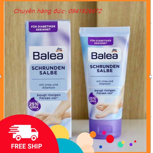 [ FREE SHIP] Kem trị nứt gót chân Balea của Đức 50ML