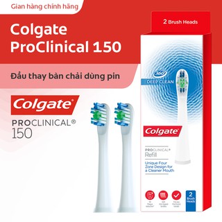 Bộ 2 đầu bàn chải Colgate Clinical B150 Pro