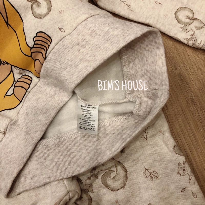 Bộ nỉ Lion bé trai