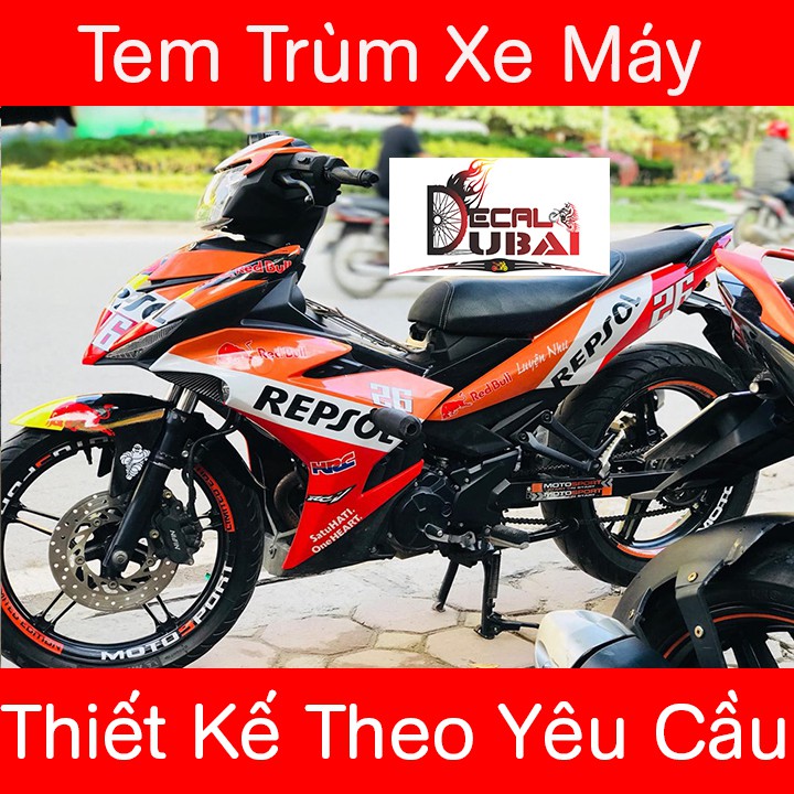 Tem Trùm Exciter 150 Ex150 Repsol Thể Thao