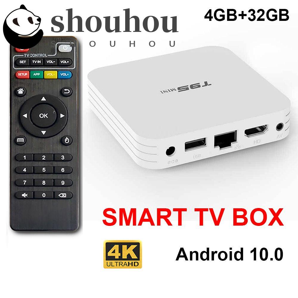 TV Box thông minh Android 10.0 4K H.265 lõi tứ 2.4G T95MINI chất lượng cao