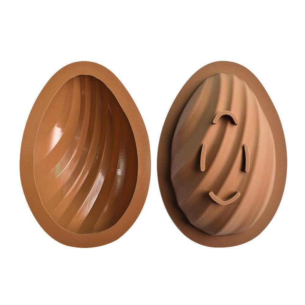 Set 2 Khuôn Silicon Mềm Làm Trứng Phục Sinh Vui Vẻ