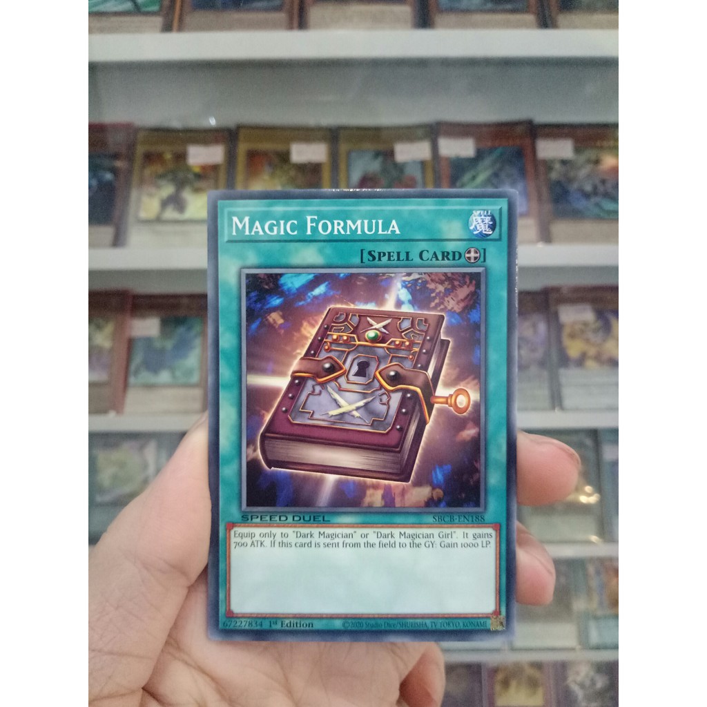 Thẻ Bài Lẻ YugiOh! Mã SBCB-EN188 - Magic Formula - Common - 1st Edition