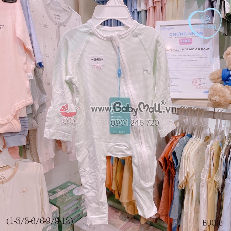 Bubaby Body kéo khoá kẻ sọc BU106