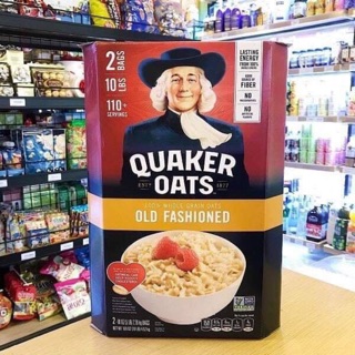 Bột yến mạch ông già quaker oats mẫu mới) của mỹ