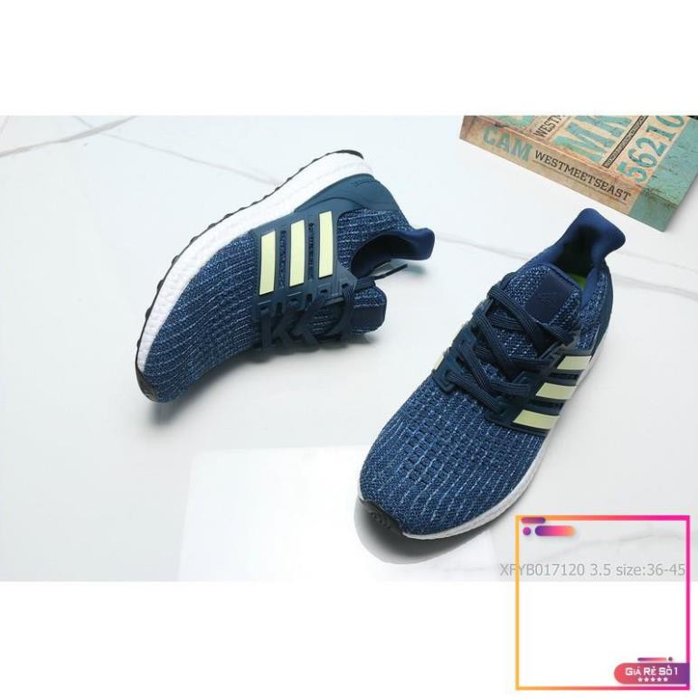 10.10 【With shoe box】Giày Adidas Ultra Boost Blue (Xanh Dương) 4.0 uy tín 2020 . . . : ⚡ new Ll . . . hot ³ '\ -t5