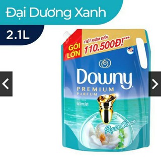 Nước xả Downy Premium Parfum Hương Đại Dương Xanh 2,1 hsd tháng 24/7/2021