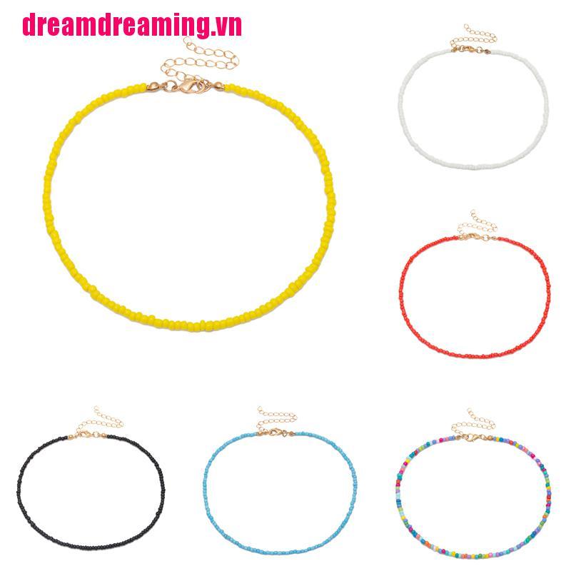 Vòng Cổ Choker Đính Hạt Phong Cách Bohemian