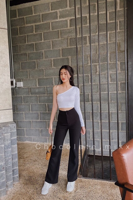 CHOCO CROTOP[𝑯𝑶𝑻 𝑰𝑻𝑬𝑴] Áo tay dài 1 tay 𝐓ô𝐧 𝐝á𝐧𝐠