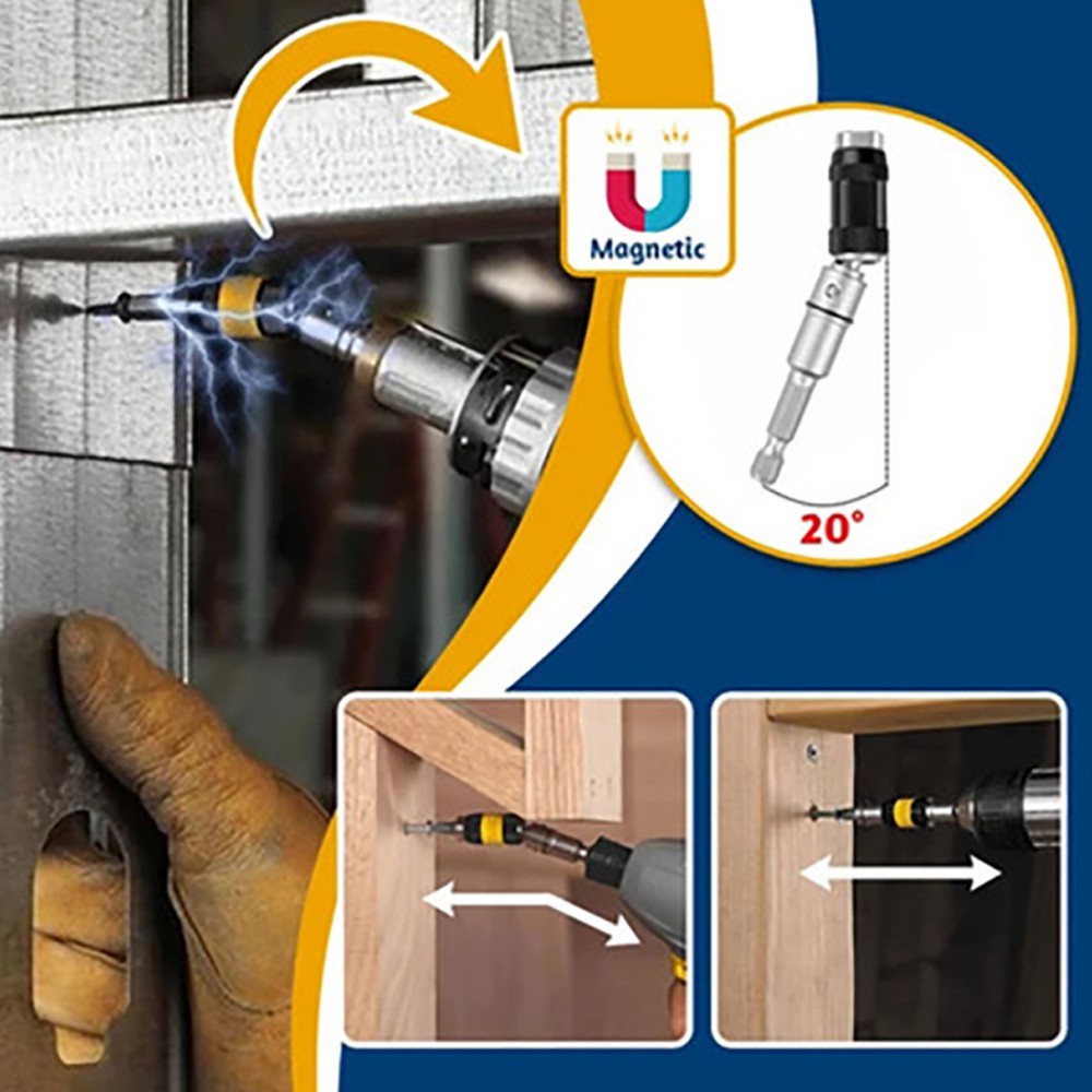Giá Đỡ Mũi Khoan Từ Tính Lục Giác 1 / 4 "Chuyên Dụng