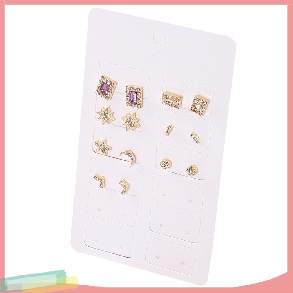 Bộ 7 Đôi Khuyên Tai Nữ Trang Tạo Hình Độc Đáo