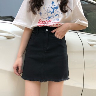 [ORDER] CHÂN VÁY BÒ NGẮN BASIC XANH/ĐEN/TRẮNG