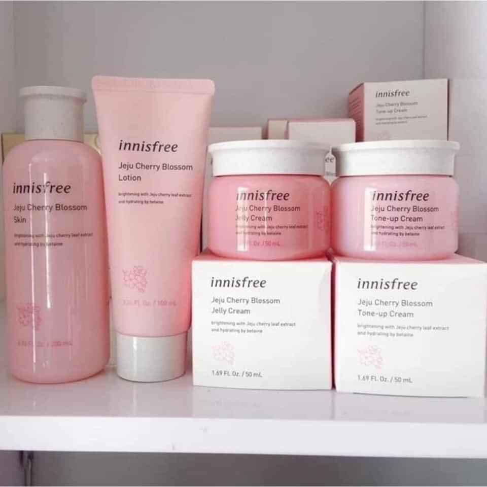 Set Dưỡng Trắng Da Innisfree 💖Freeship💖 SET DƯỠNG #INNISFREE_JEJU_CHERRY #BLOSSOM_CREAM_DUO | BigBuy360 - bigbuy360.vn