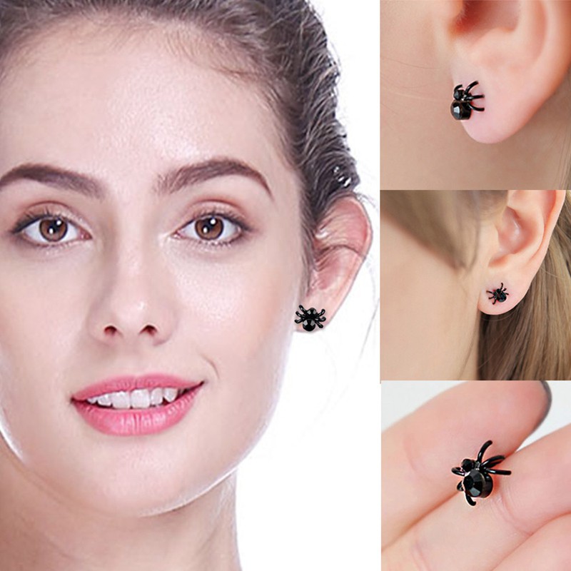 Khuyên tai hình chú nhện nhỏ đáng yêu dành cho nữ