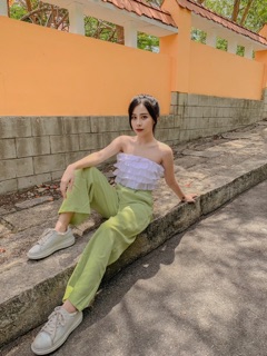 Áo croptop đan lưng