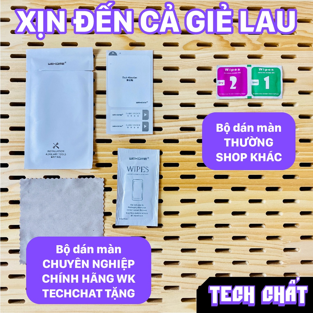 Kính cường lực KingKong CHỐNG NHÌN TRỘM chính hãng wekome cho iphone 6 7 8 se x xr xs 11 12 13 14 plus pro max tech chất