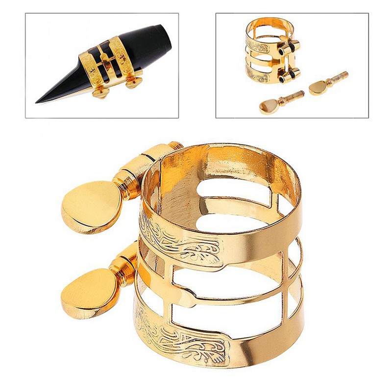 Kẹp kim loại điêu khắc mới mẻ dành cho Alto Saxophone