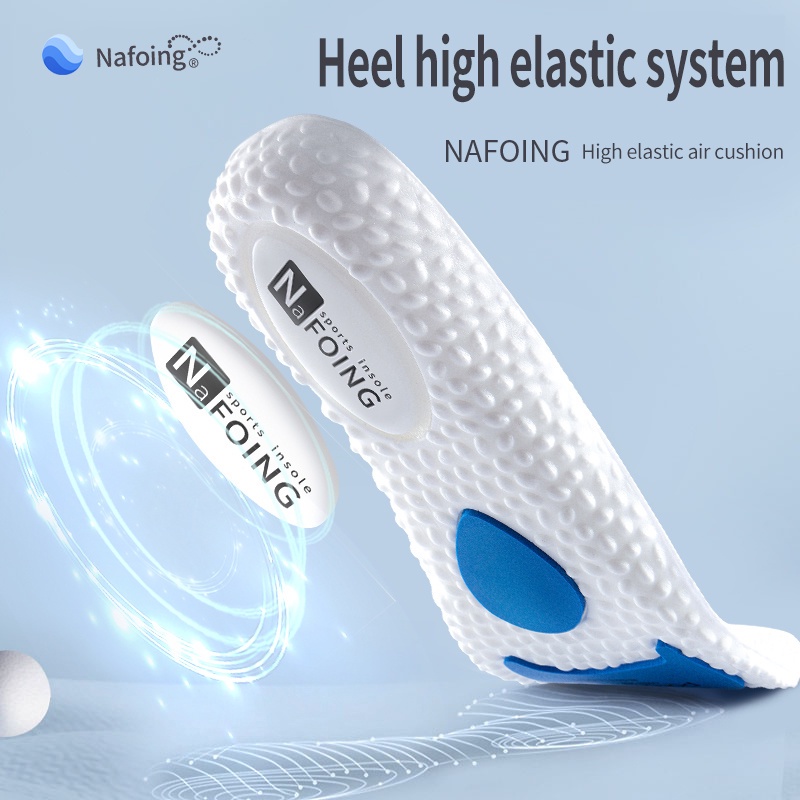 Miếng Lót Giày Thể Thao Bằng Silicone Mềm Co Giãn Thoáng Khí Chống Sốc
