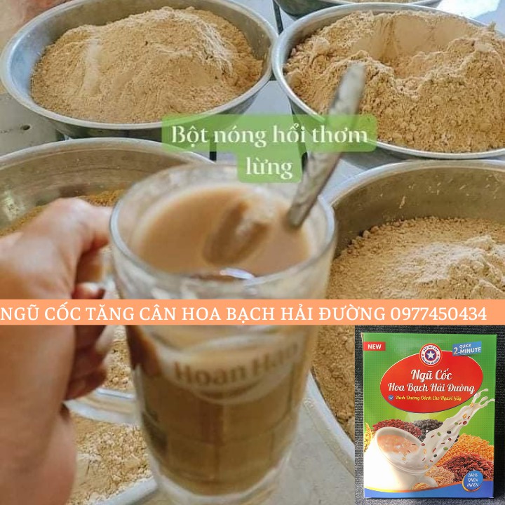 Combo 5 Hộp Ngũ Cốc Tăng Cân Hoa Bạch Hải Đường - XÃ KHO GIÁ RẺ - Tăng Cân - Bổ Sung Chất Dinh Dưỡng