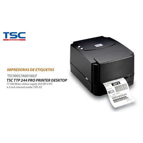 Máy in tem mã vạch TSC TTP 244 Pro