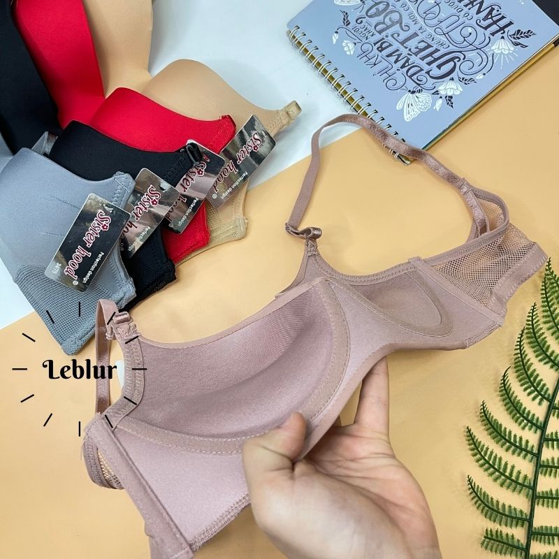 Áo ngực không gọng,độn mút,dành cho ngực nhỏ, áo lót Thái Lan sisterhood 7133, leblur