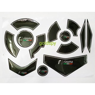 Tem Dán Lốc Máy Exciter - Bộ Tem Nổi Dán Lốc Máy ( giá 1 bộ)