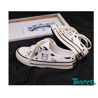 Giày Sneaker đạp gót Nhóc Bò Sữa