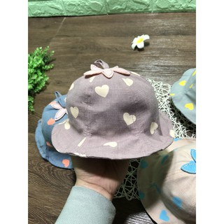 Mũ/Nón tai bèo chấm tim KOADEAR BABY cho bé gái