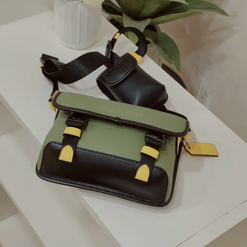 Sẵn - Túi Coach đeo chéo 2in1 siêu chất - 2 màu