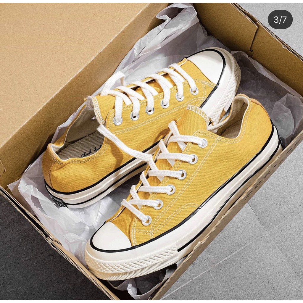 [ CHÍNH HÃNG ] giày sneaker CONVERSEE CHUCK 70S LOW SUNFLOWER