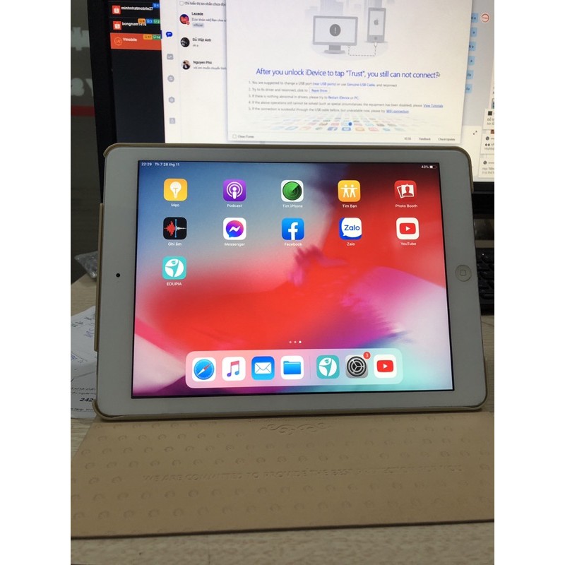 Máy tính bảng ipad Air quốc tế chính hãng bảo hành 6 tháng 1 đổi 1 trong 30 ngày | BigBuy360 - bigbuy360.vn