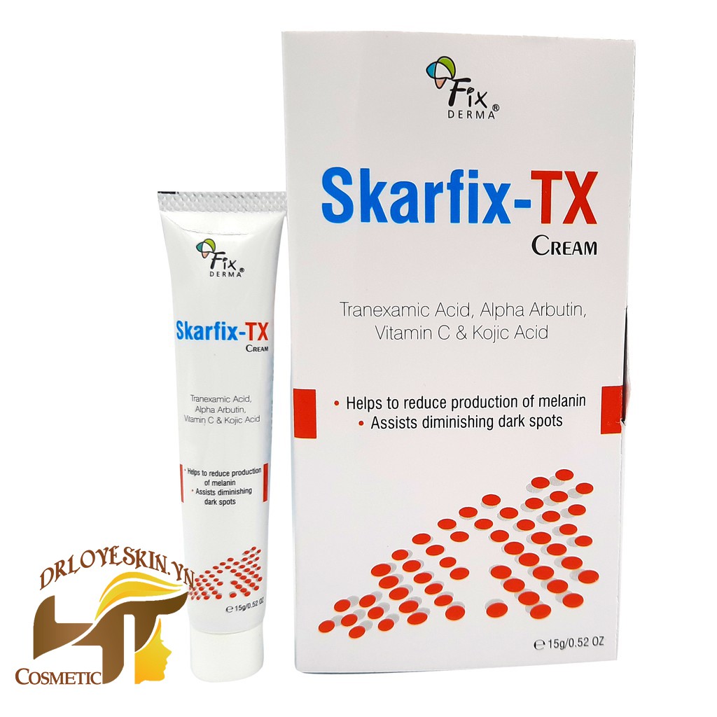 Kem sáng da mờ thâm nám Fixderma SKARFIX TX CREAM 15g