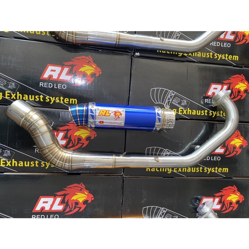 Full Sét Pô NLK Redleo Exciter Size 38-42-60 - Dành Cho Xe 72td