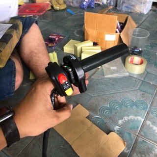 Combo cùm tăng Domino + cùm on off đề gắn mọi xe