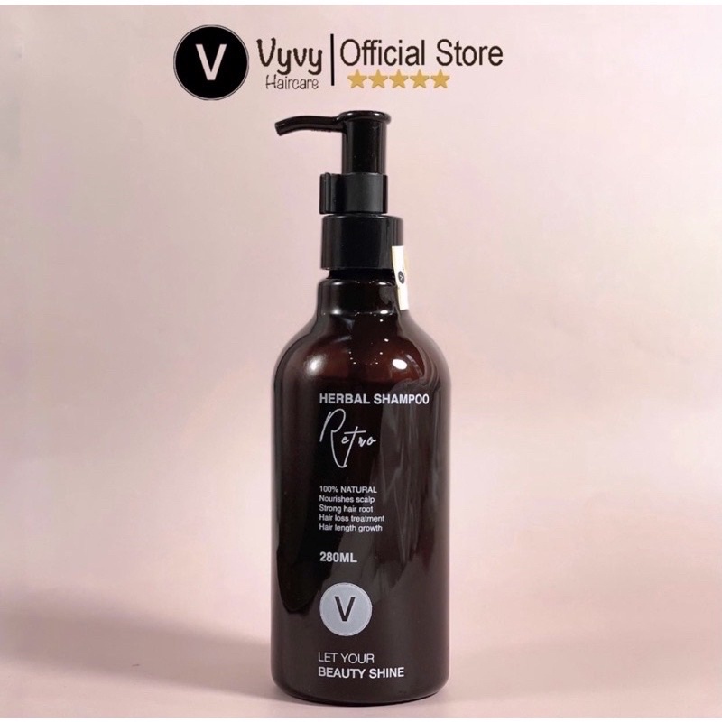 DẦU GỘI BỒ KẾT RETRO GIẢM BẾT DẦU NGĂN GÀU NGỨA VYVYHAIRCARE 280ML