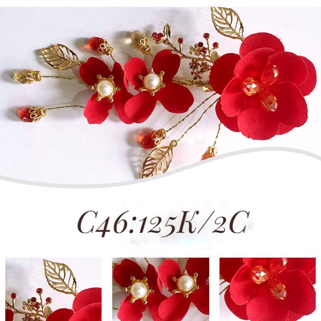 Cài tóc cô dâu (mâuc cài HC045)