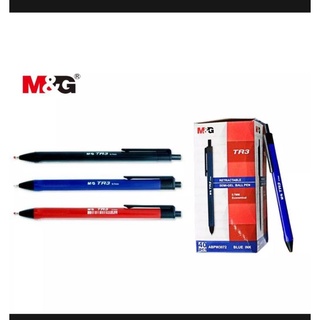 Bút bi bấm m&g tr3 ngòi 0.7mm