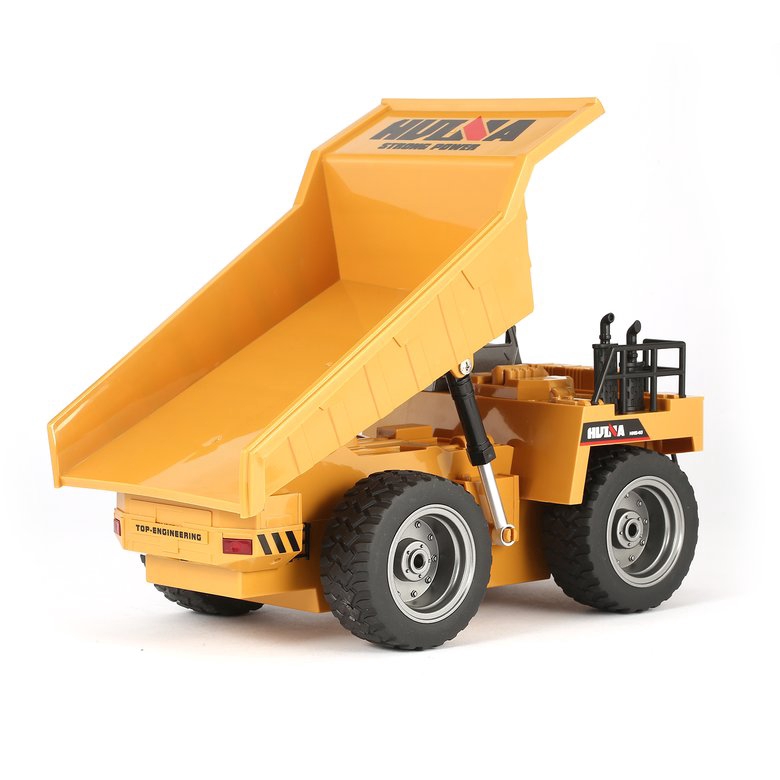 PK HUINA 1540 1/18 6CH RC Dump Truck Construction Engineering Vehicle Alloy Car