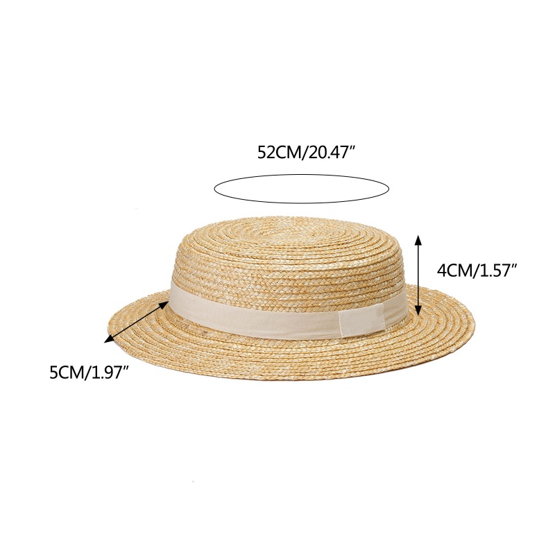 Mũ Cói Rộng Vành Thời Trang Hè Xinh Xắn Cho Bé