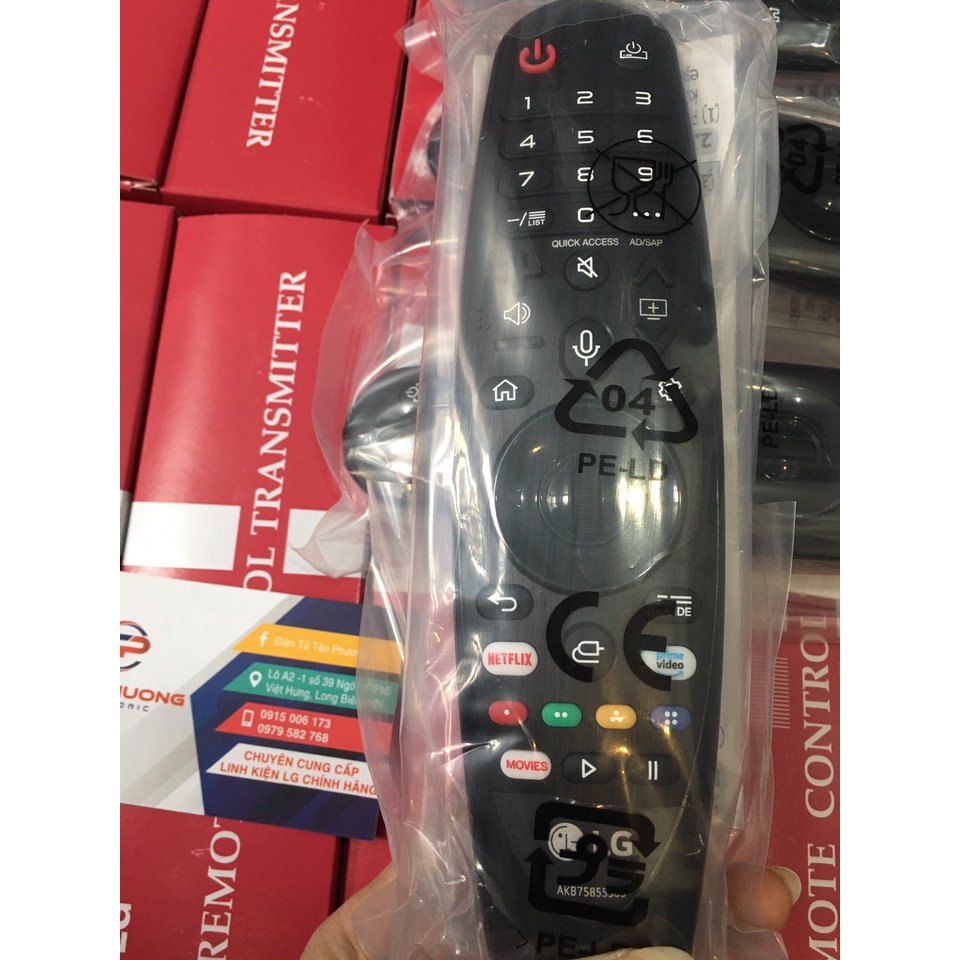 LG Magic Remote  ĐIỀU KHIỂN TIVI LG MR20 2017 - 2018 - 2019-2020 GIỌNG NÓI CHÍNH HÃNG