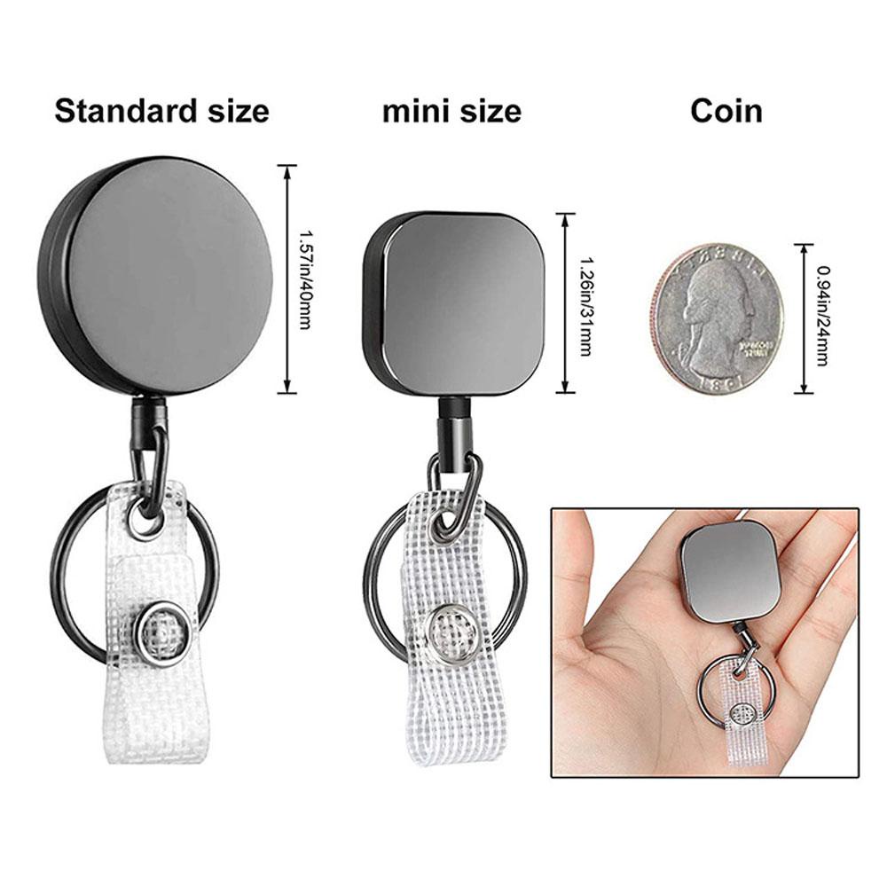 Móc Treo Chìa Khóa Có Dây Rút TAYLOR1 Tiện Dụng Cho Văn Phòng