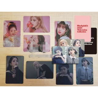 Set card ảnh unoff BLACKPINK Lisa, Rose, Jennie, Jisoo - 2020 Welcoming Collection