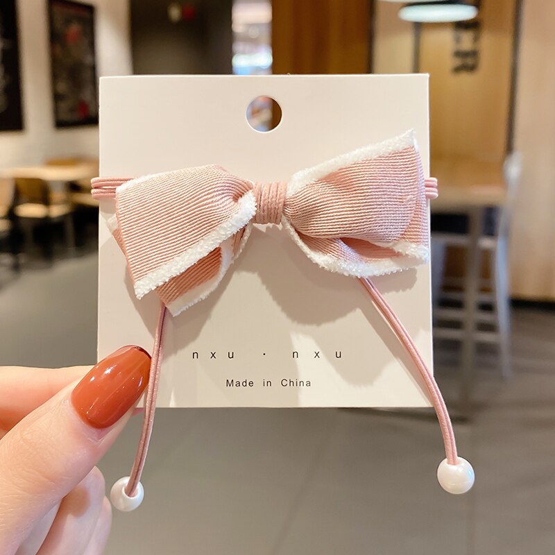 Dây Buộc Tóc Có Chi Tiết Nơ Thời Trang Cho Nữ