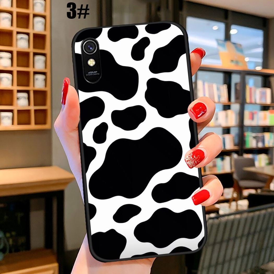 Ốp điện thoại mềm in họa tiết bò sữa dành cho Xiaomi Redmi Note 8 9 Pro Max 8t 9s 9c 48sa