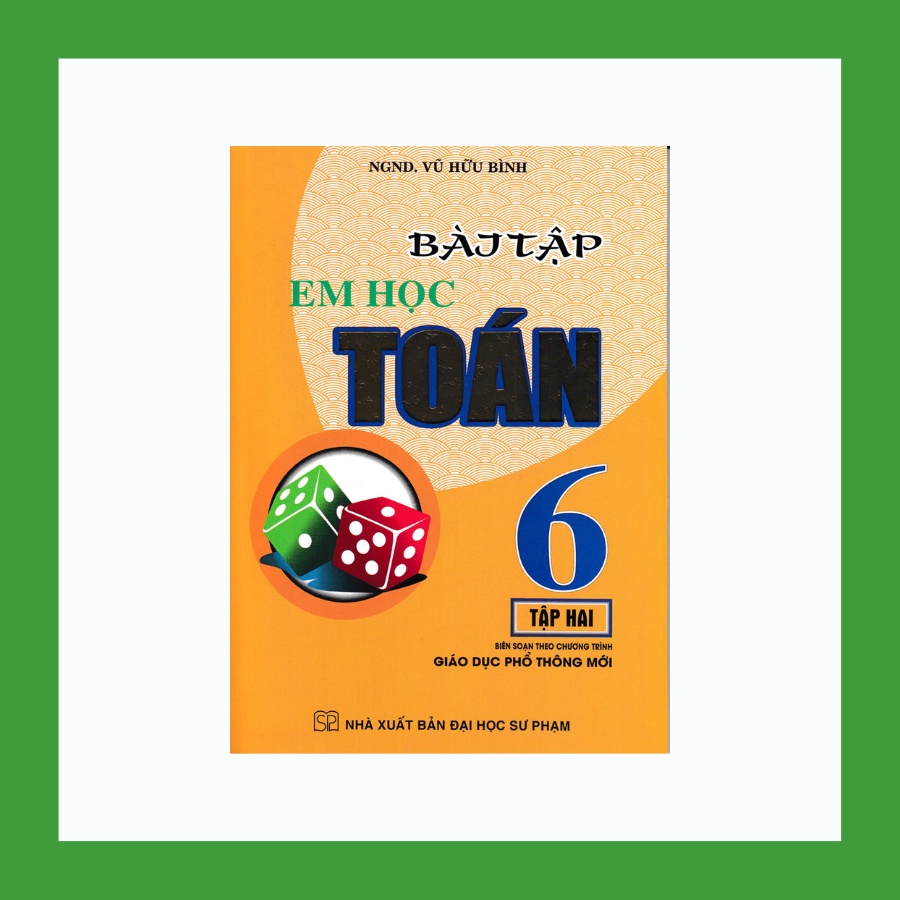 Sách - Bài Tập Em Học Toán Lớp 6 Tập 2