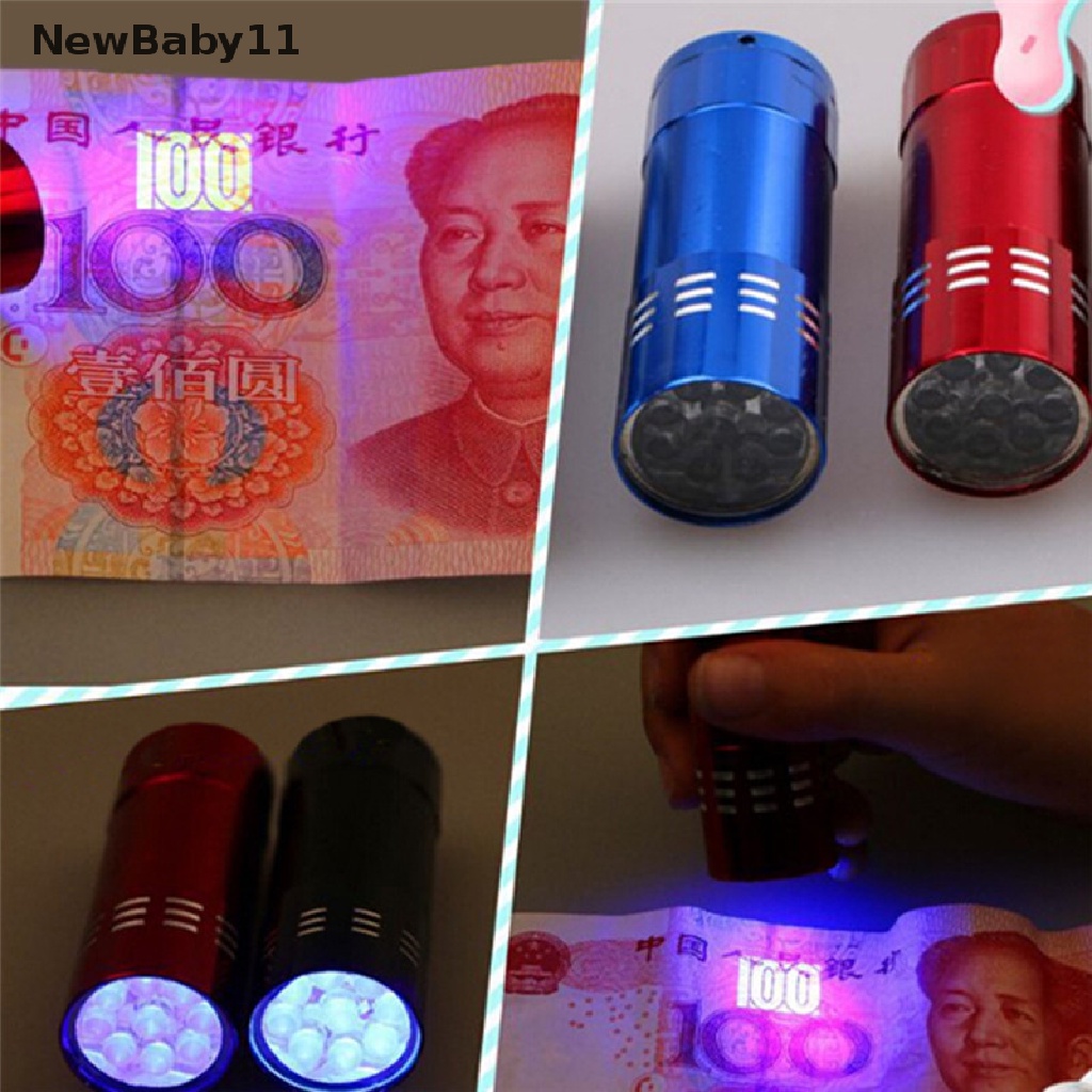 Đèn Pin LED UV Siêu Sáng Bằng Nhôm Hợp Thời Trang