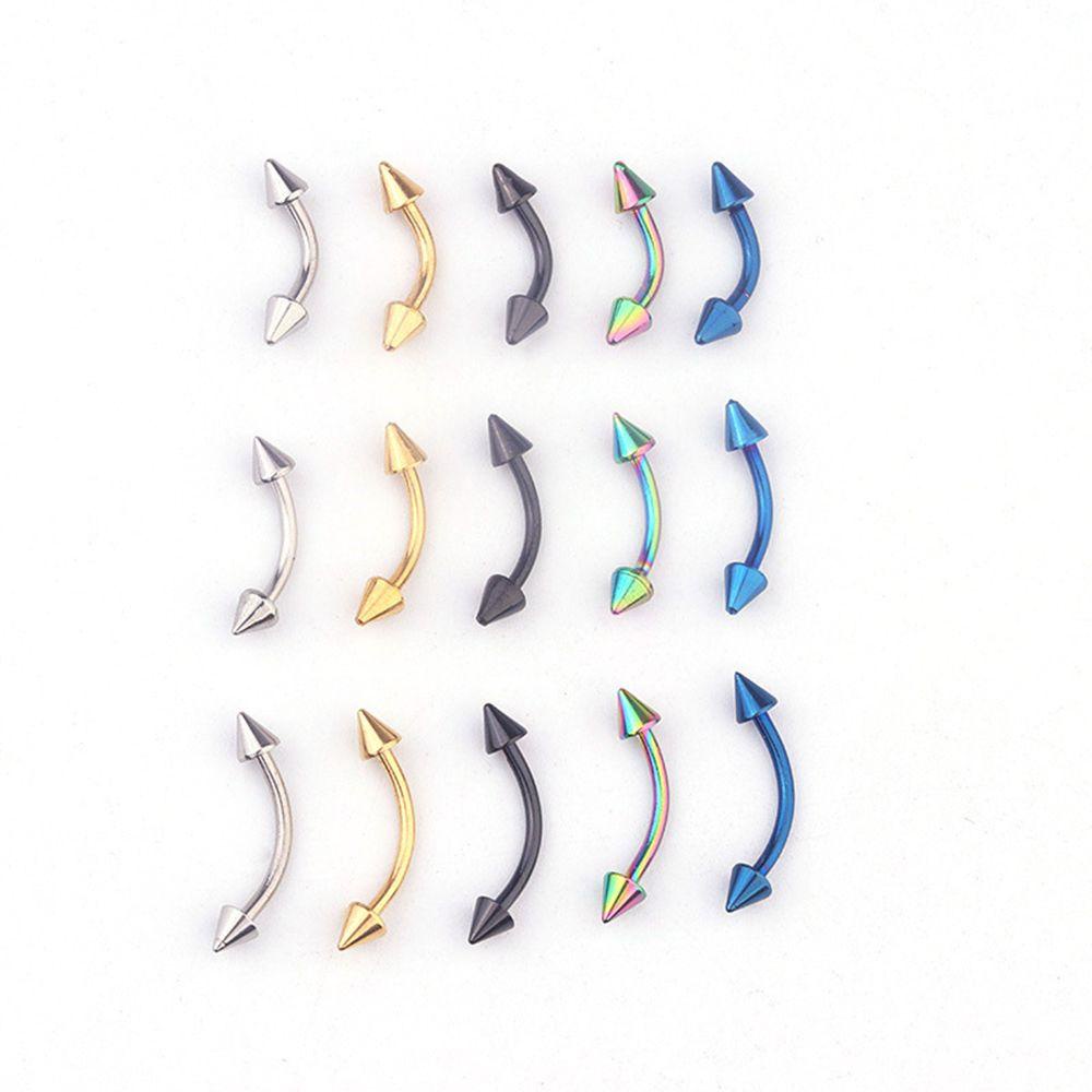 Khuyên Xỏ Cơ Thể Bằng Thép Không Gỉ Cá Tính Cho Nam Và Nữ