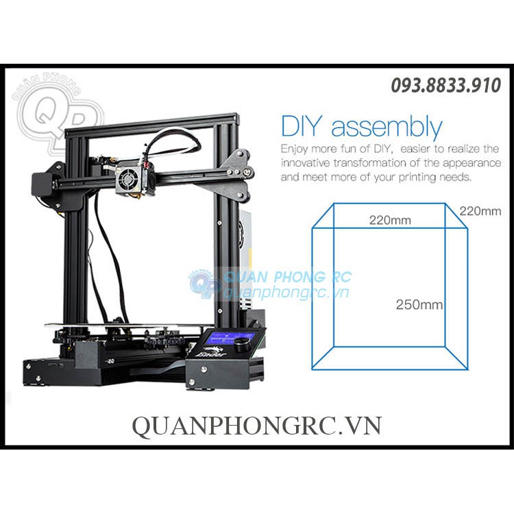 Máy in 3D CREALITY Ender 3 Pro