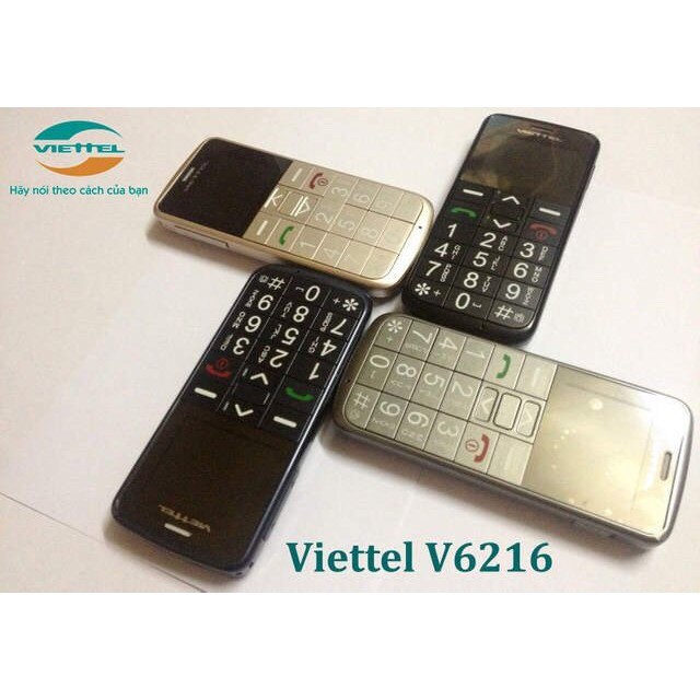Điện thoại Viettel V6216 (Điện thoại dành cho người cao tuổi)