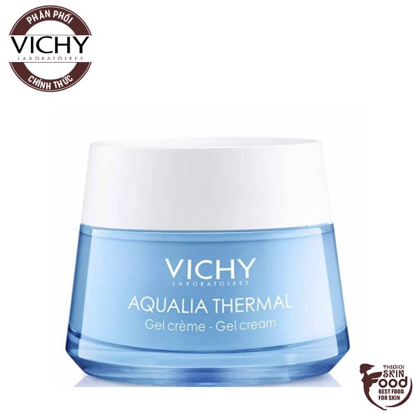 Kem Dưỡng Ẩm, Cấp Nước Cho Da Dầu Vichy Aqualia Thermal Cream-Gel 50ml